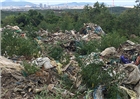 Hà Tĩnh: Phát hiện thêm 60 tấn rác của Formosa đổ trộm trong một mỏ đá