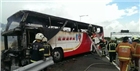 Đài Loan: Xe bus bốc cháy ngùn ngụt khiến 26 người chết
