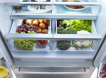 Bảo quản thực phẩm trong tủ lạnh side by side