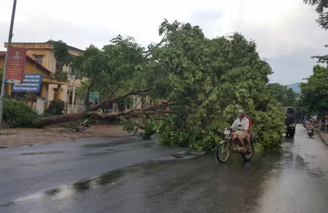 Bão số 2: Dông lốc khủng khiếp tại Yên Bái, nhiều ngồi nhà bị thổi tung