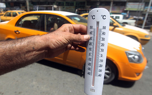 Nắng nóng khủng khiếp trên 53 độ C 'thiêu đốt' Baghdad